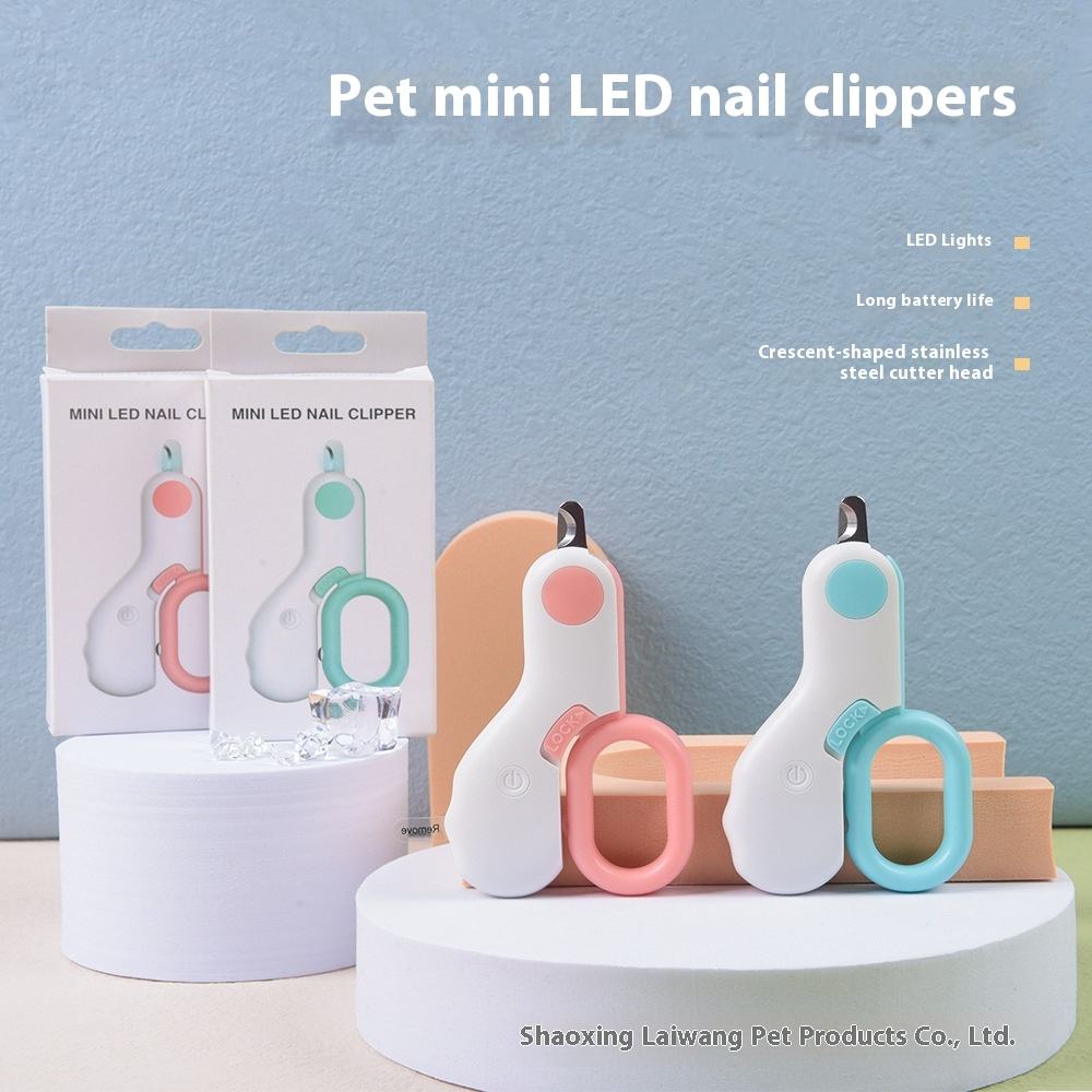 LED Nail Clipper for Pets β Safe & Easy Trimming