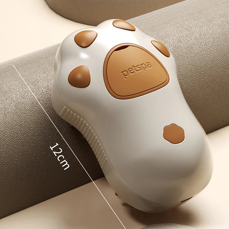 3-in-1 Electric Pet Steam Brush – Grooming, Massage & Loose Hair Removal
